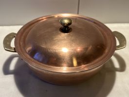Original Topf aus Kupfer und Edelstahl, Spring, Swiss Made!
