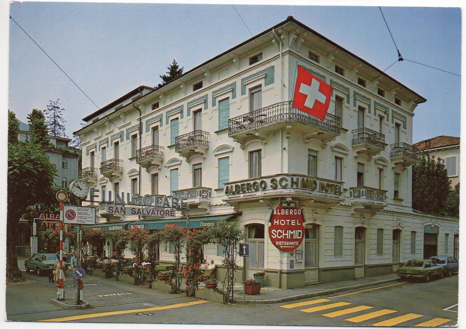 Ansichtskarten: LUGANO PARADISO Hotel Restaurant Schmid – Neu (gemäss Beschreibung) aus Jona von philajona