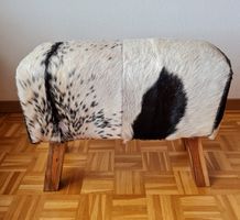 Hocker - Echtes Ziegenfell