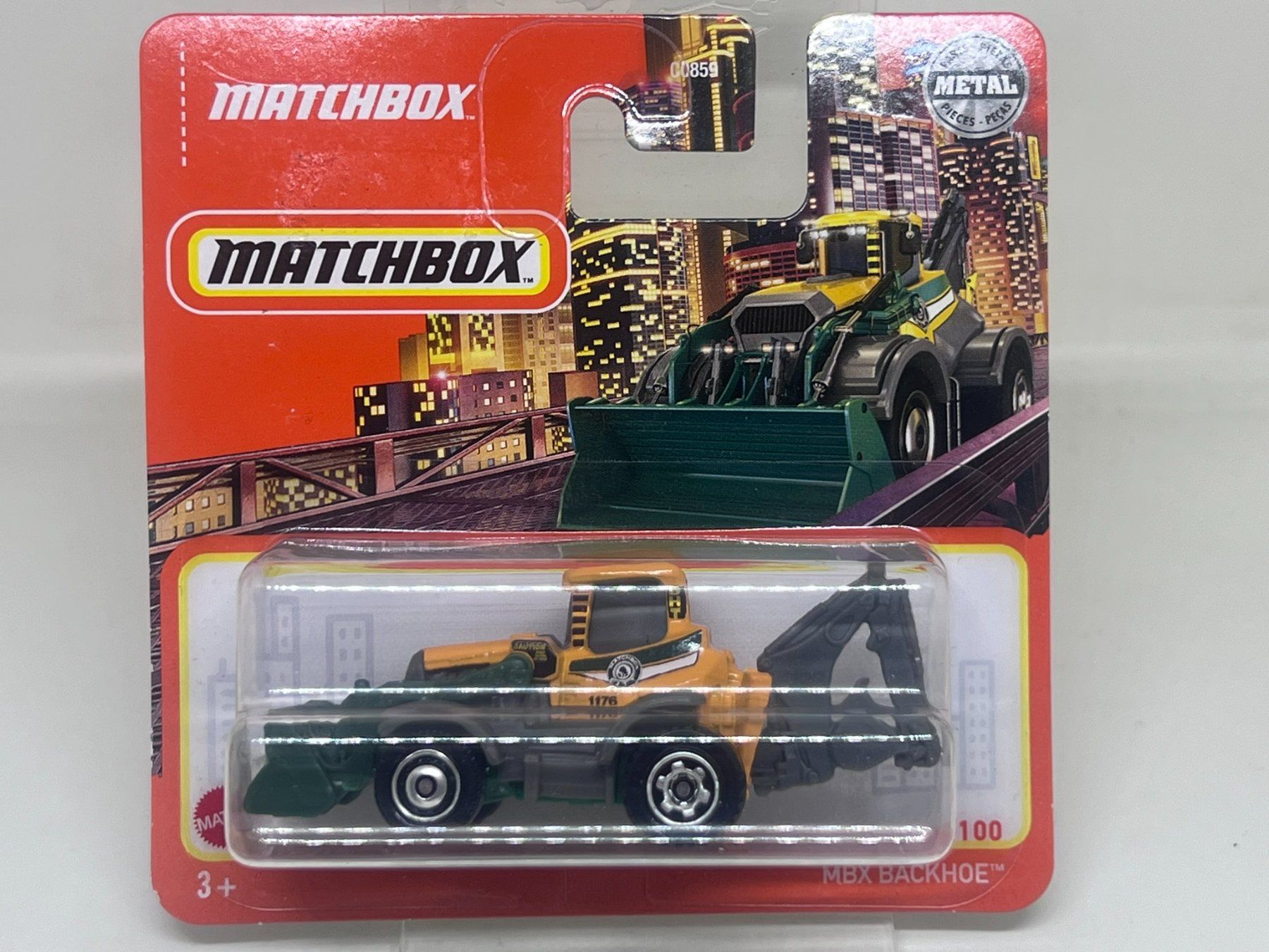 Matchbox Modellini d'auto: Matchbox MBX Backhoe – Usato da Wildegg venduto da LaaBoutique