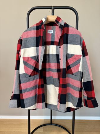 Woolrich Hemd XS rot/schwarz Holzfäller-Style
