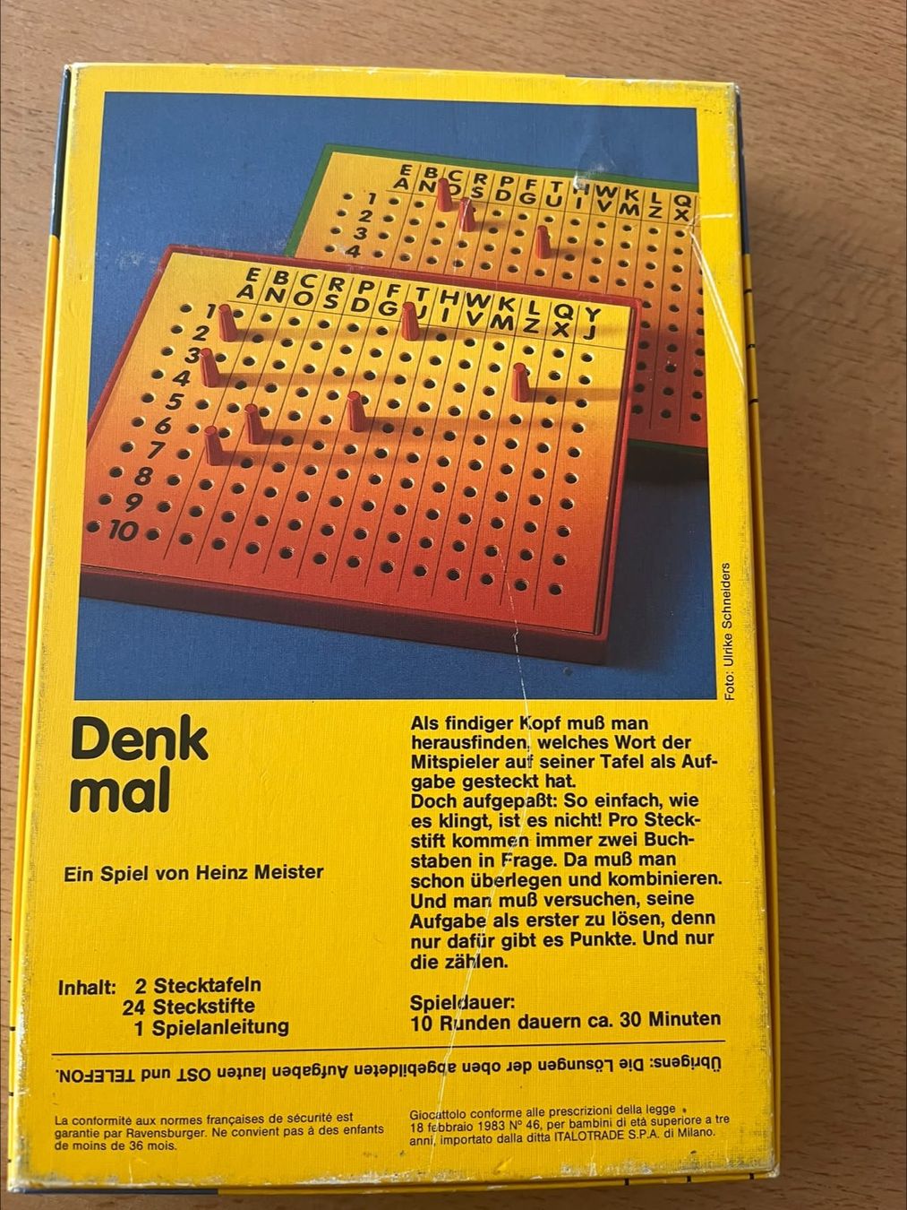 Ravensburger Giochi: Denk Mal Ravensburger Brettspiel 2-4 Spieler – Usato da Küssnacht am Rigi venduto da Fueuerli 1