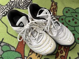 Wilson Tennisschuhe weiss schwarz Grösse 39 2/3 gebraucht