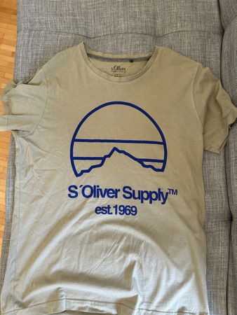 S.Oliver T-shirt,size:XL - Slim fit
