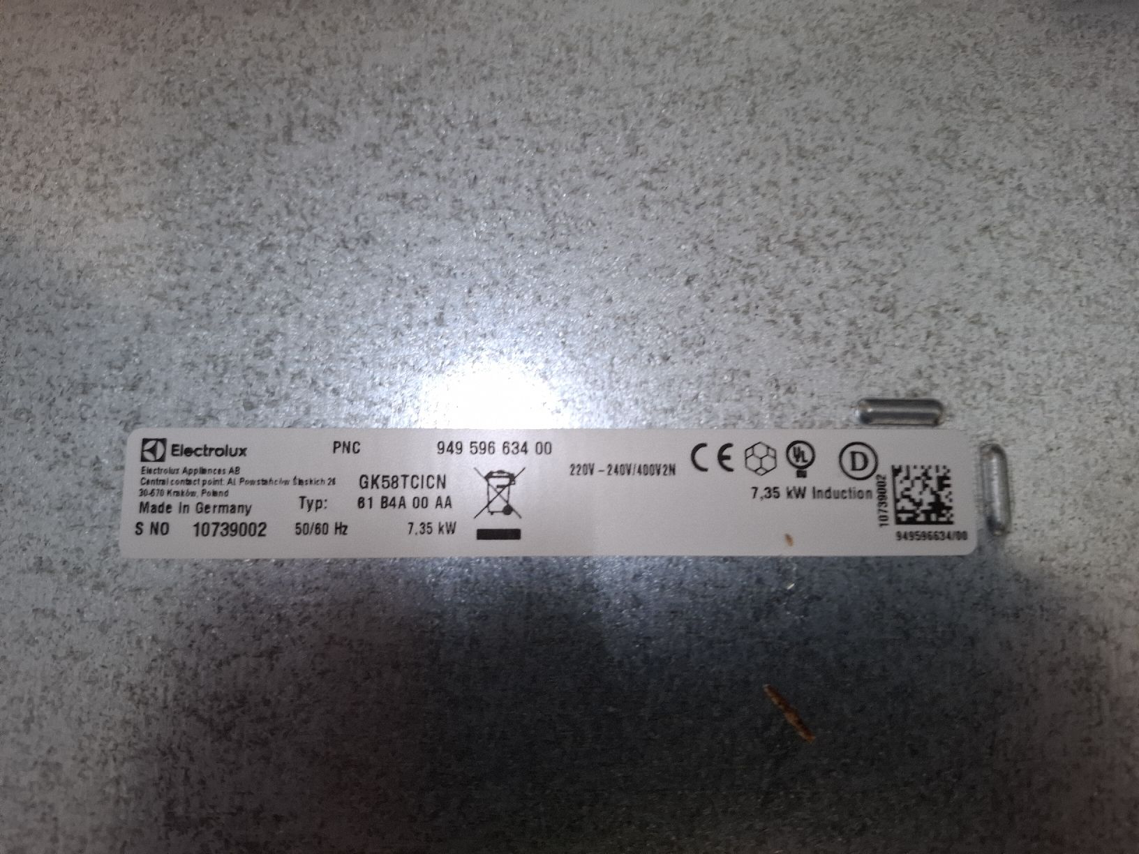 Electrolux Cucine: Kochfeld Induktion Electrolux – Usato da Niederbipp venduto da Seiman1 4