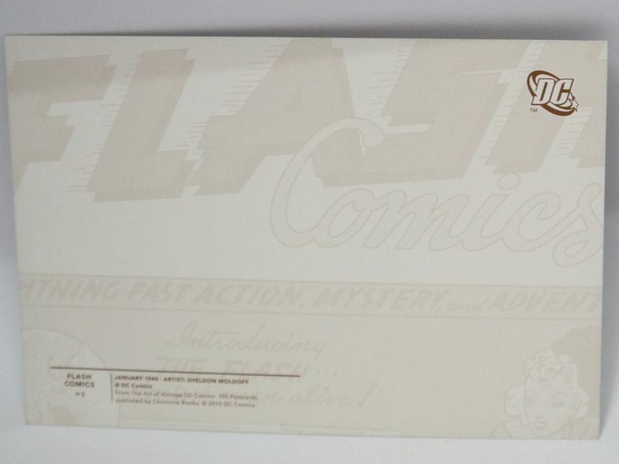 Ansichtskarten: AK DC Comic Cover, The Flash, Postkarte – Neu (gemäss Beschreibung) aus Eschenbach SG von Astalavista 1
