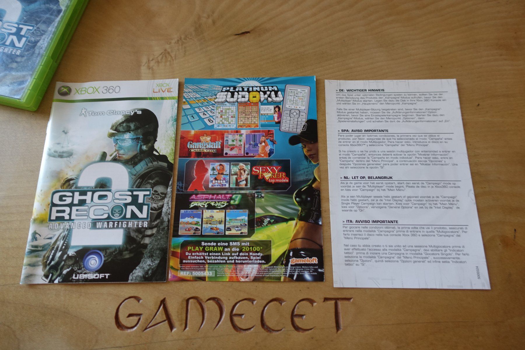 Microsoft Giochi: Tom Clancy's Ghost Recon Advanced Warfighter 2 – Usato da Steinach venduto da Gamecet 4