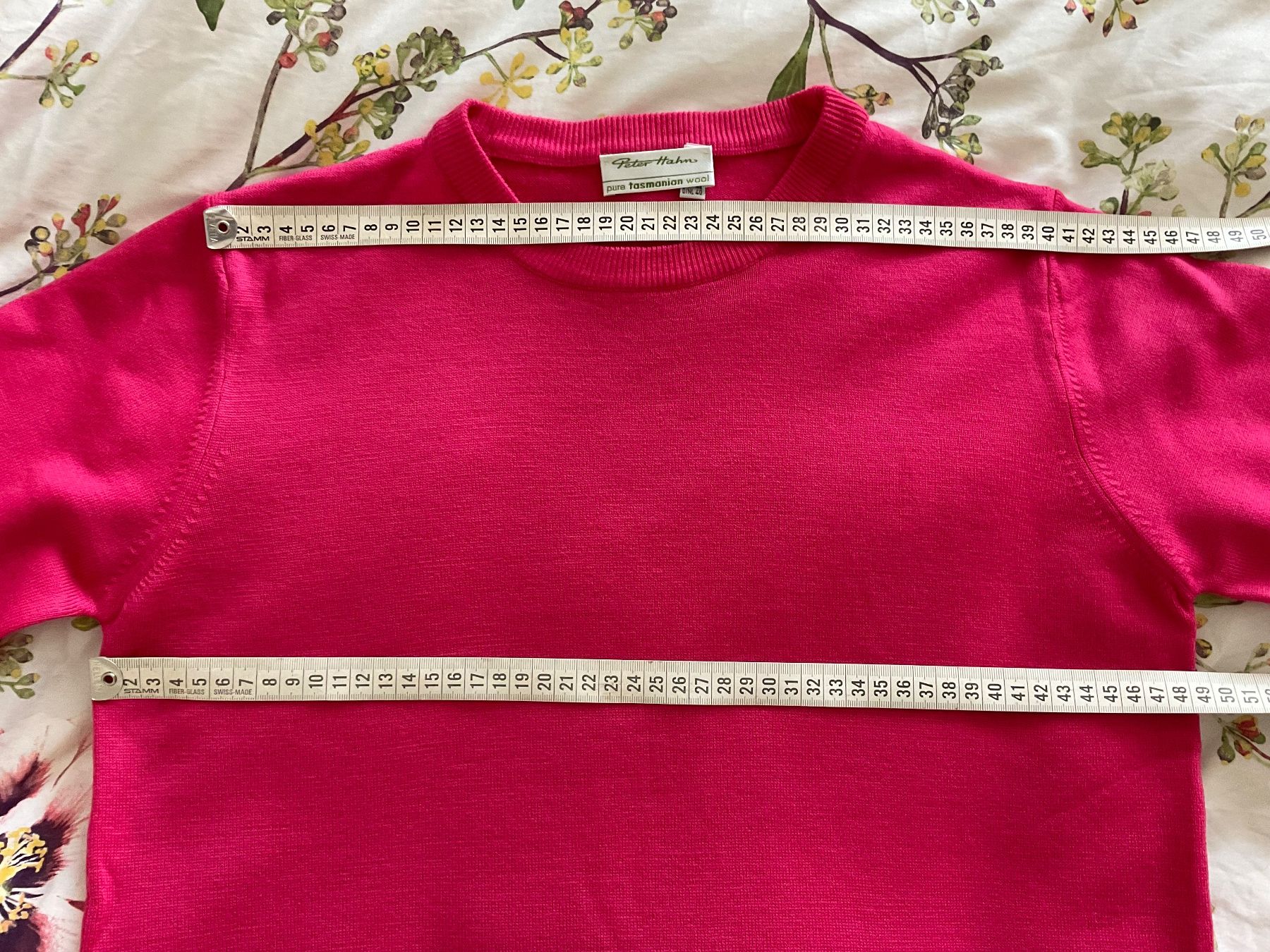Peter Hahn Maglioni & Felpe: Peter Hahn Wolle Pullover Gr 40 Himbeere – Usato da Urdorf venduto da alda02 4