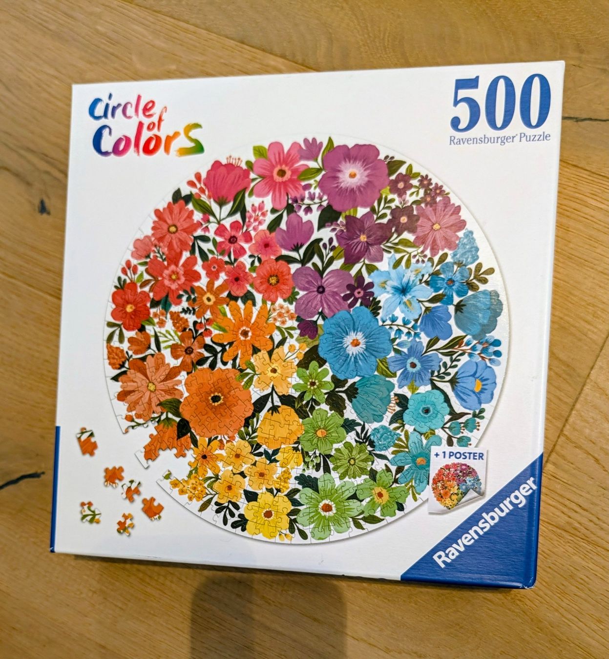 Ravensburger Puzzles: Ravensburger Puzzle, 500 Teile,  "Blumen" – Gebraucht aus Rheineck von den_q2zy
