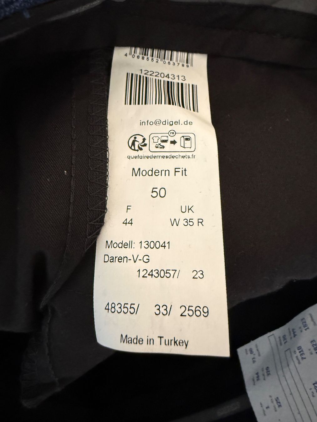 Completi: Anzug Gr. 50 Modern Fit - Blau - Neu – Nuovo e nell'imballaggio originale da Baden venduto da polveres 8