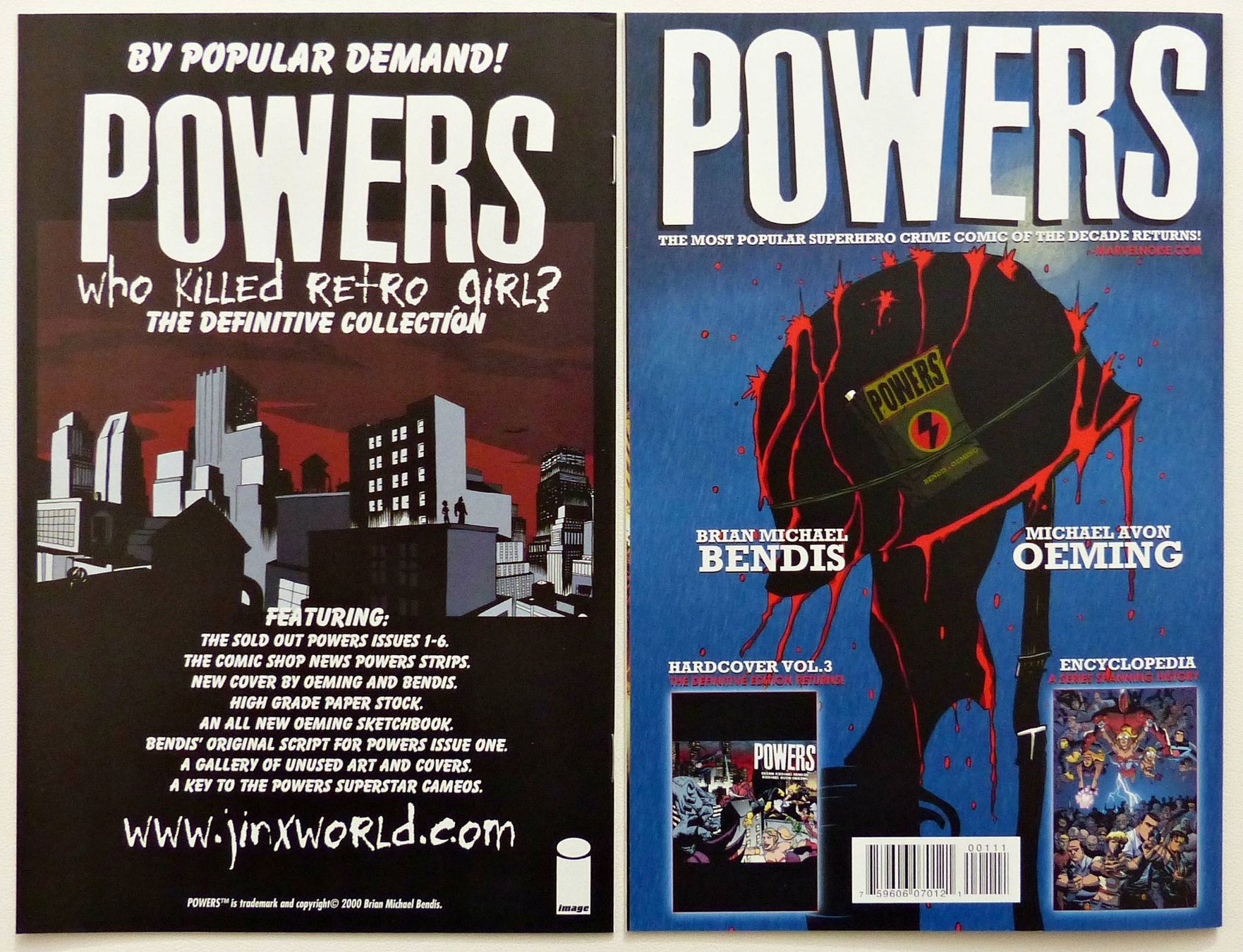 BD: POWERS #½ GOLD COVER CERTIFICATE AUTHENTICITY + #1 ICON 2009 – D'occasion à Lugano par YouWantUS 7