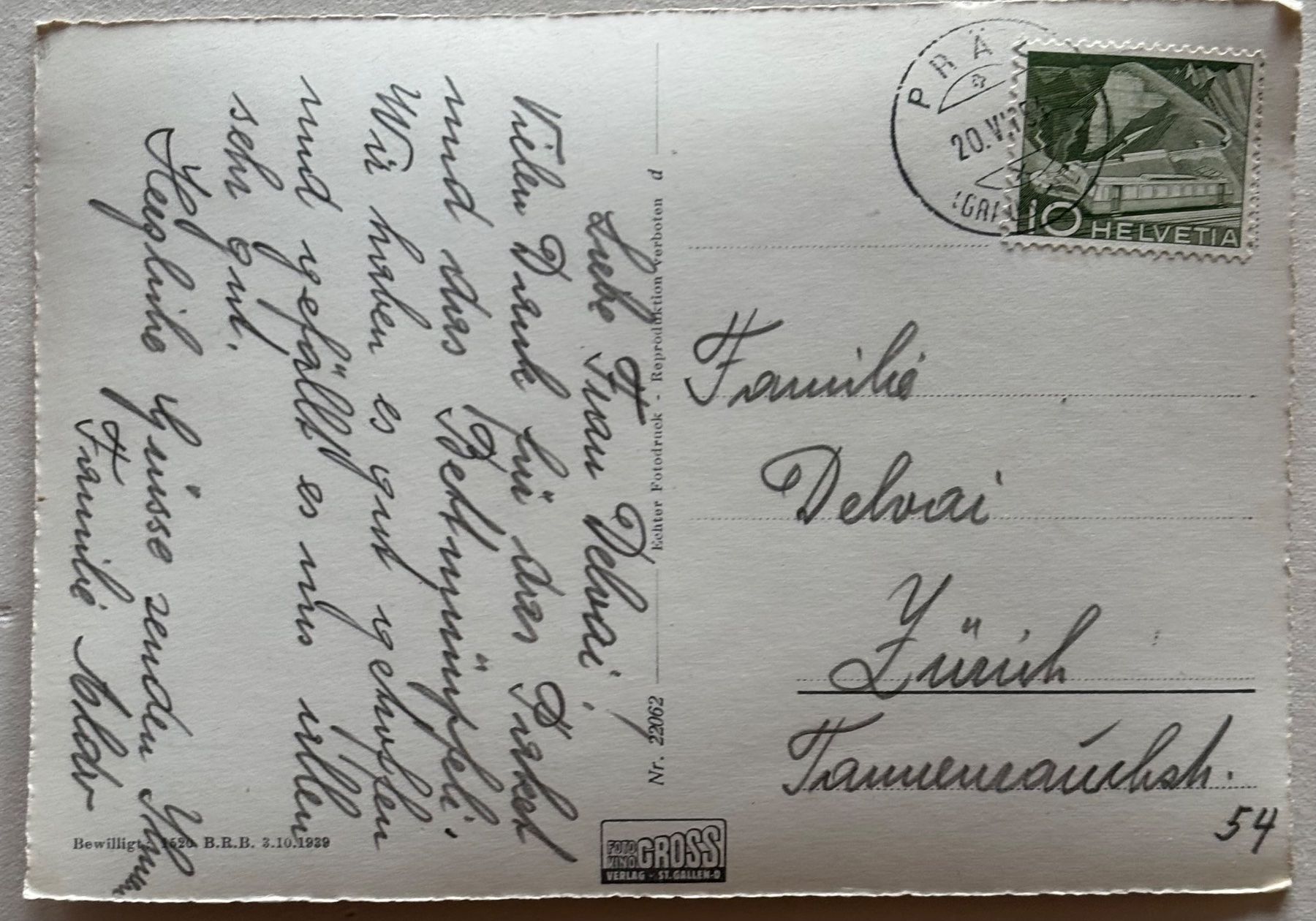 Cartoline postali: Präz am Heinzenberg – Usato da Frauenfeld venduto da Merk52 1