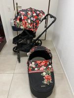 Cybex E-Priam Spring Blossom Kinderwagen Babywanne
