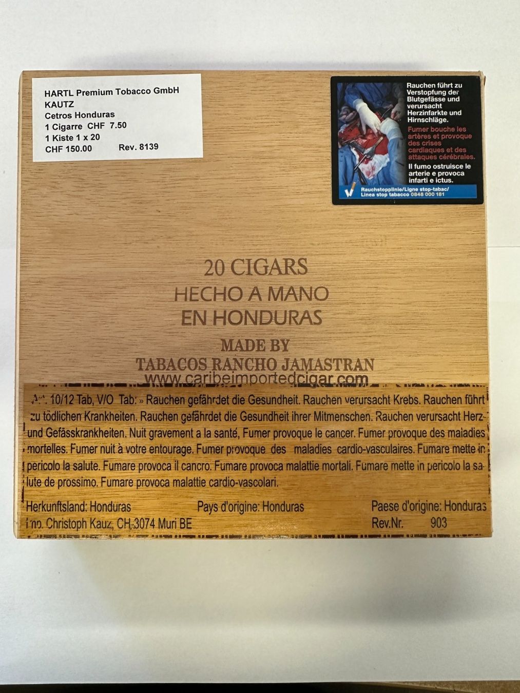 Sigari: Kautz Primus Cetros – Nuovo e nell'imballaggio originale da Walchwil venduto da smokies 3