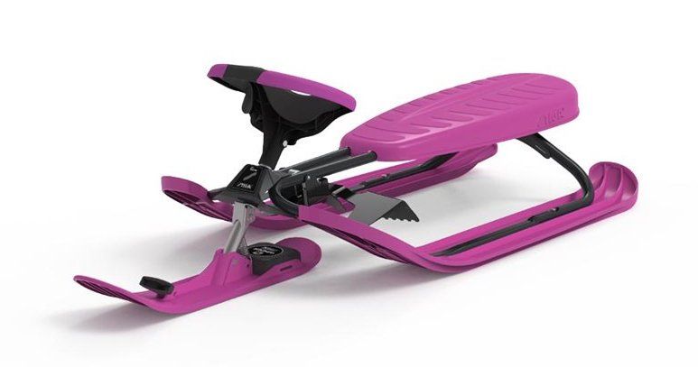 STIGA Snowracer Curve pink Lenkschlitten Bob (Neu und originalverpackt ...