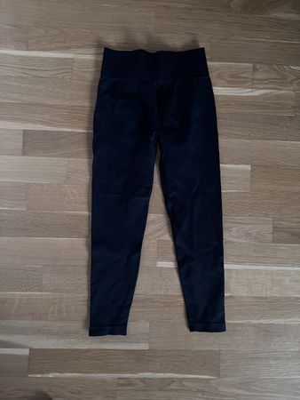 Schwarze Sport Leggings