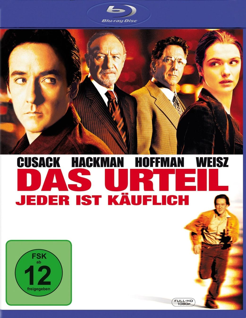 Tutti i DVDs: Das Urteil (2003) John Cusack/Gene Hackman/Hoffman/Weisz/BD – Usato da Volketswil venduto da cinephilia