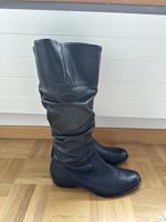 Semler Lederstiefel schwarz (neu), Gr 8 / US 10.5 / EU 42