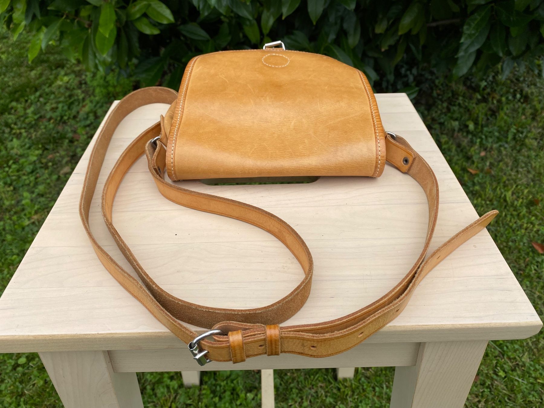 Il mondo degli animali: schöne Jagdtasche aus Leder – Usato da Feldbach venduto da Fea1 5