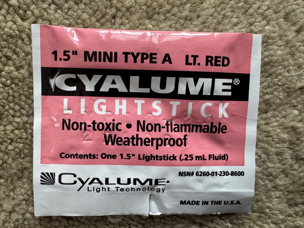 Lampade: 10x Cyalume lightstick mini lt. red – Nuovo (secondo la descrizione) da Massagno venduto da ilm_vd96 1