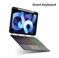 Magnetic keyboard leather case