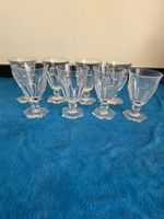 8 Baccarat-Kristall Weingläser