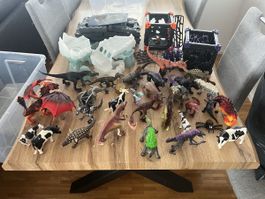 Schleichset mit diversen Figuren