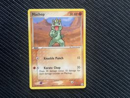Pokemon Machop non Holo Rare EX Hidden Legends