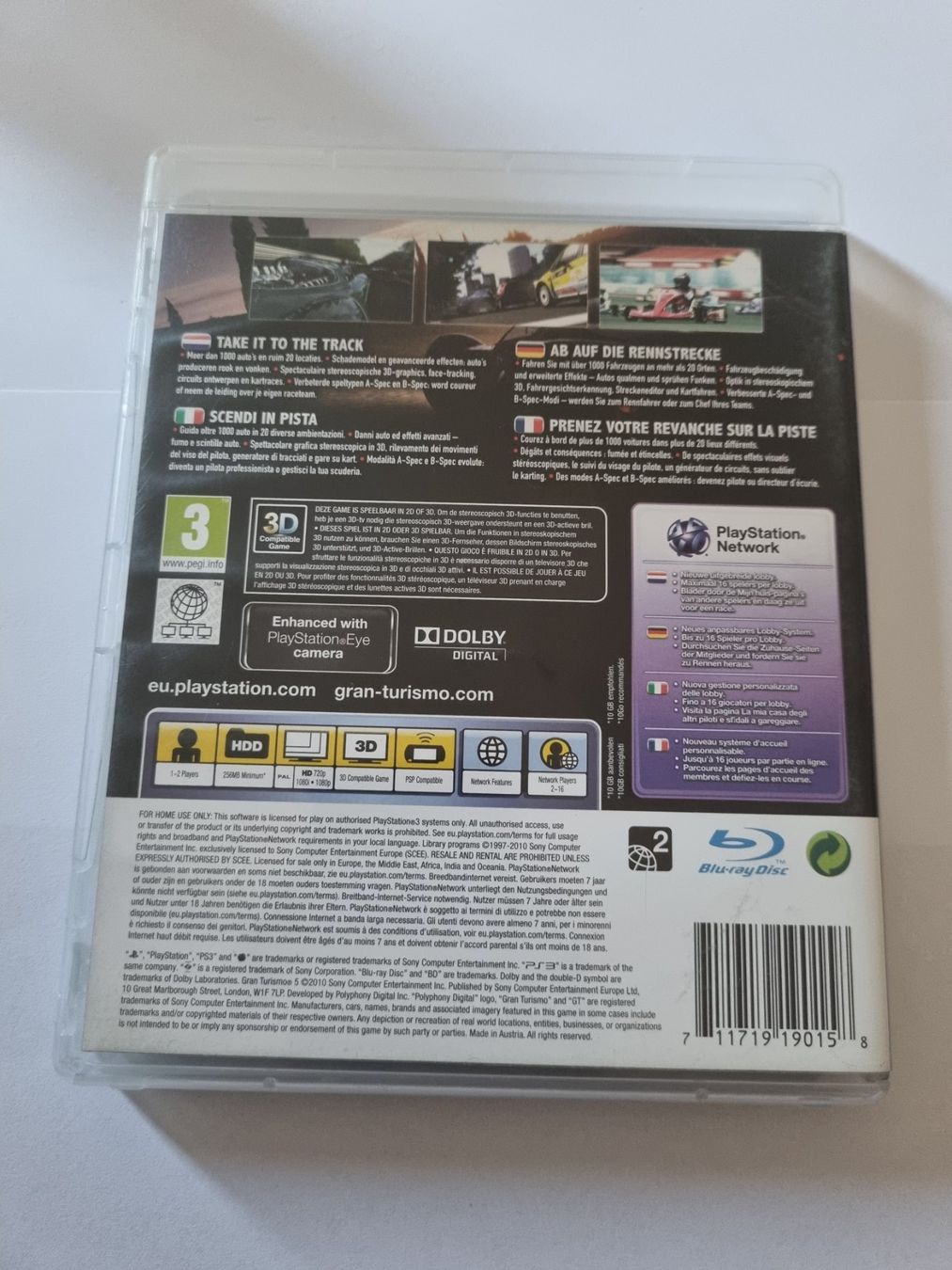 Sony Giochi: Gran Turismo 5 PS3 – Usato da Pollegio venduto da Isaiaaaa96 1