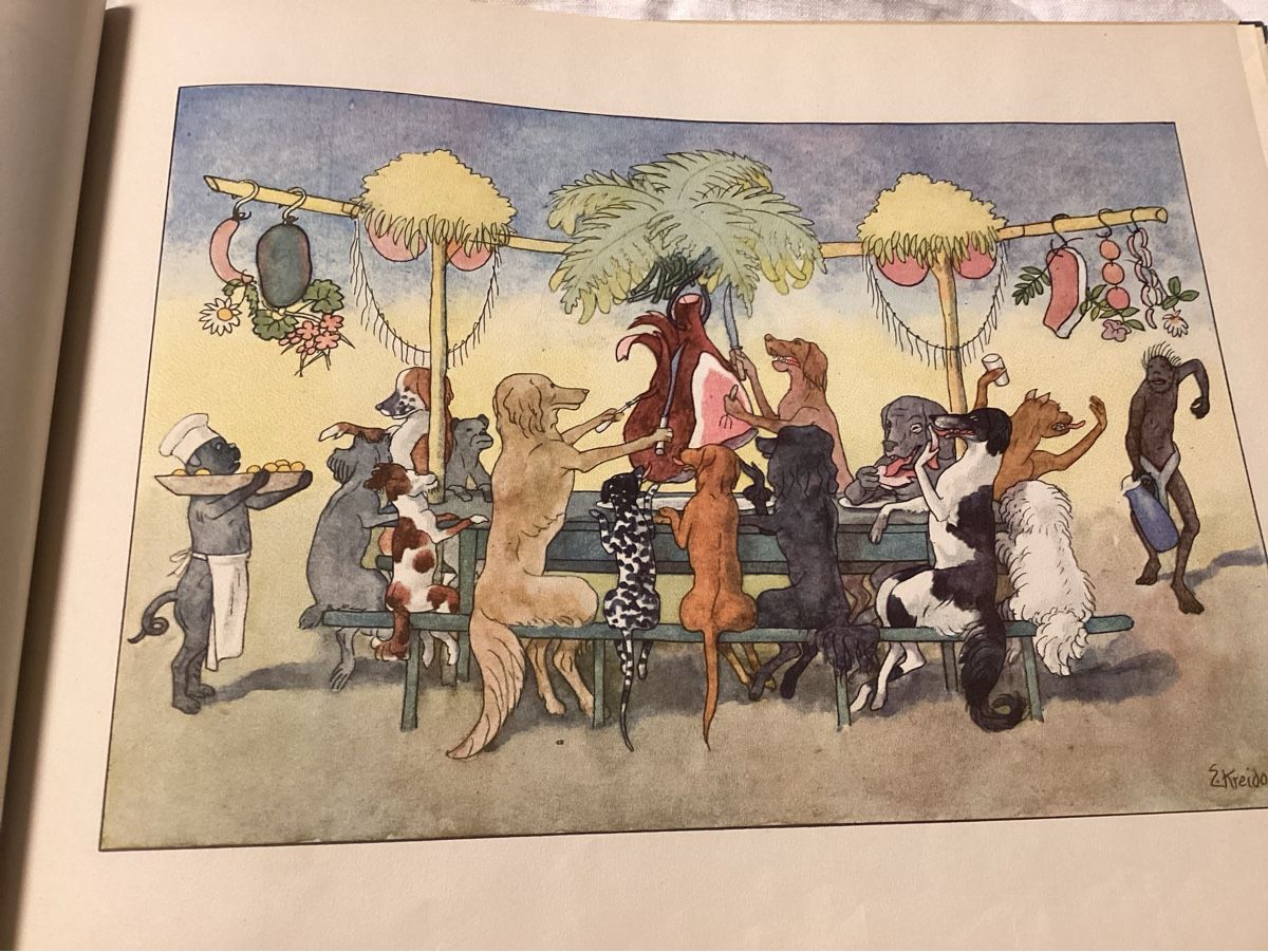 Libri: ANTIKES KINDERBUCH  E.KREIDOLF 1928 – Usato da Münchenstein venduto da NoSu98 2
