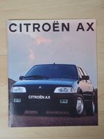 Citroen AX - Prospekt Deutschland 6.91 - W005
