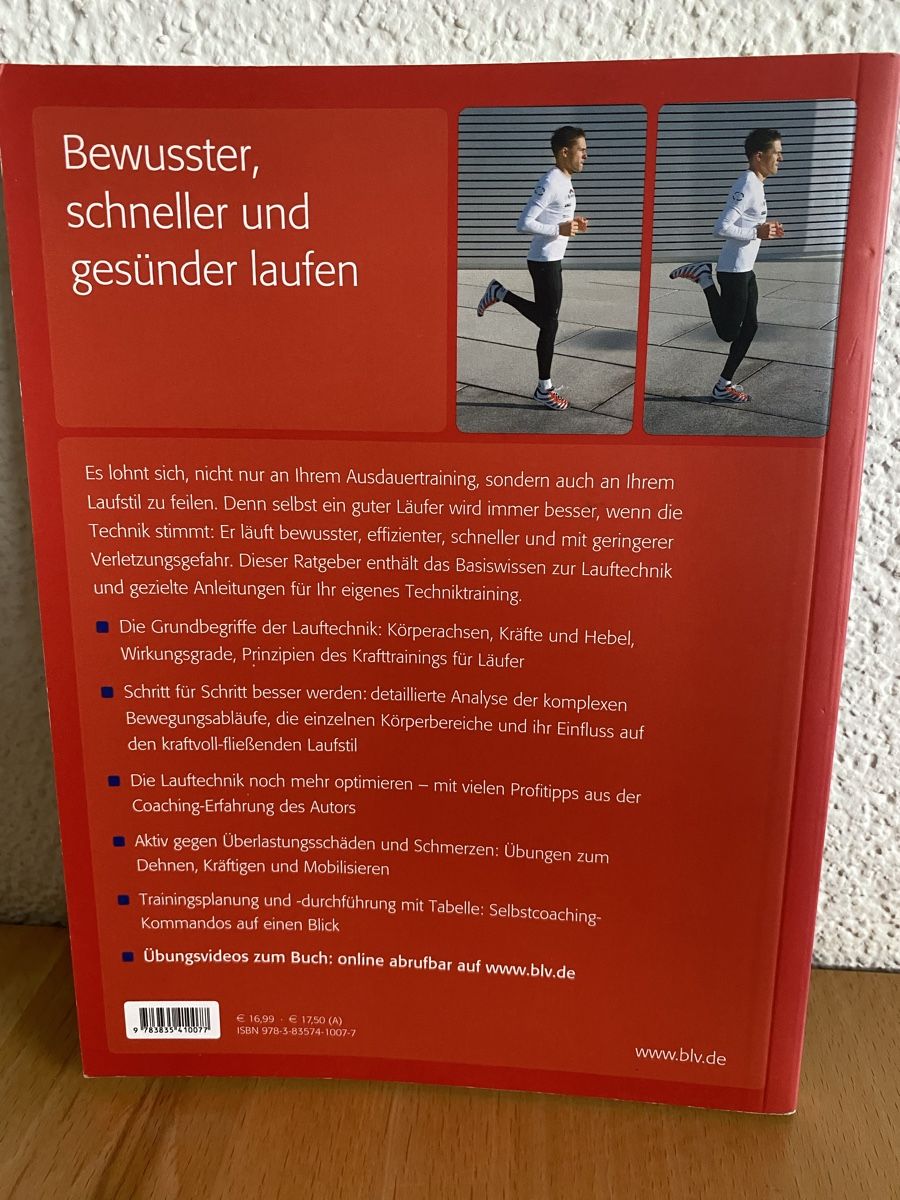 Libri: Perfekte Lauftechnik - Wolfgang Bunz – Usato da Schwarzenburg venduto da Michellu 2