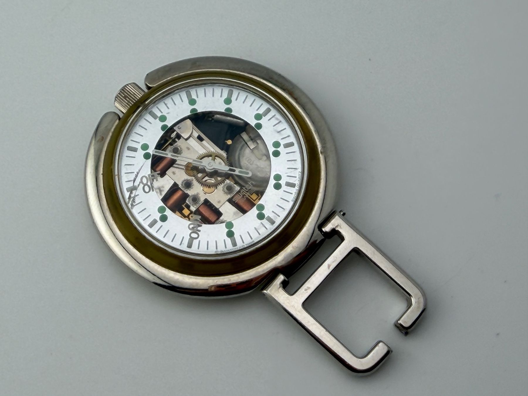 Swatch Orologi: SWATCH montre de poche et de table 47mm – Usato da Biel/Bienne venduto da MrP_WatchesBiel 3
