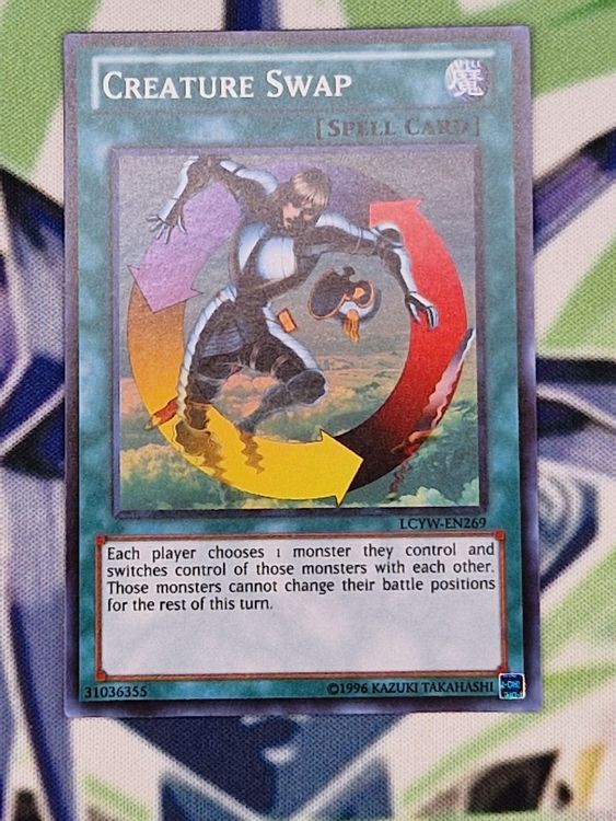 Yu-Gi-Oh! Carta Creature Swap (DP04-EN018) - 1st Edition Da Duelist Pack 4 Zane Truesdale
