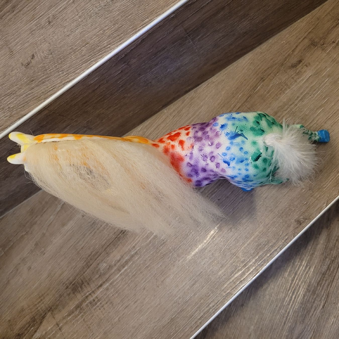 Giocattoli: Barbie Pferd Regenbogen Repaint/ Unikat – Usato da Niederbuchsiten venduto da klengyel 9