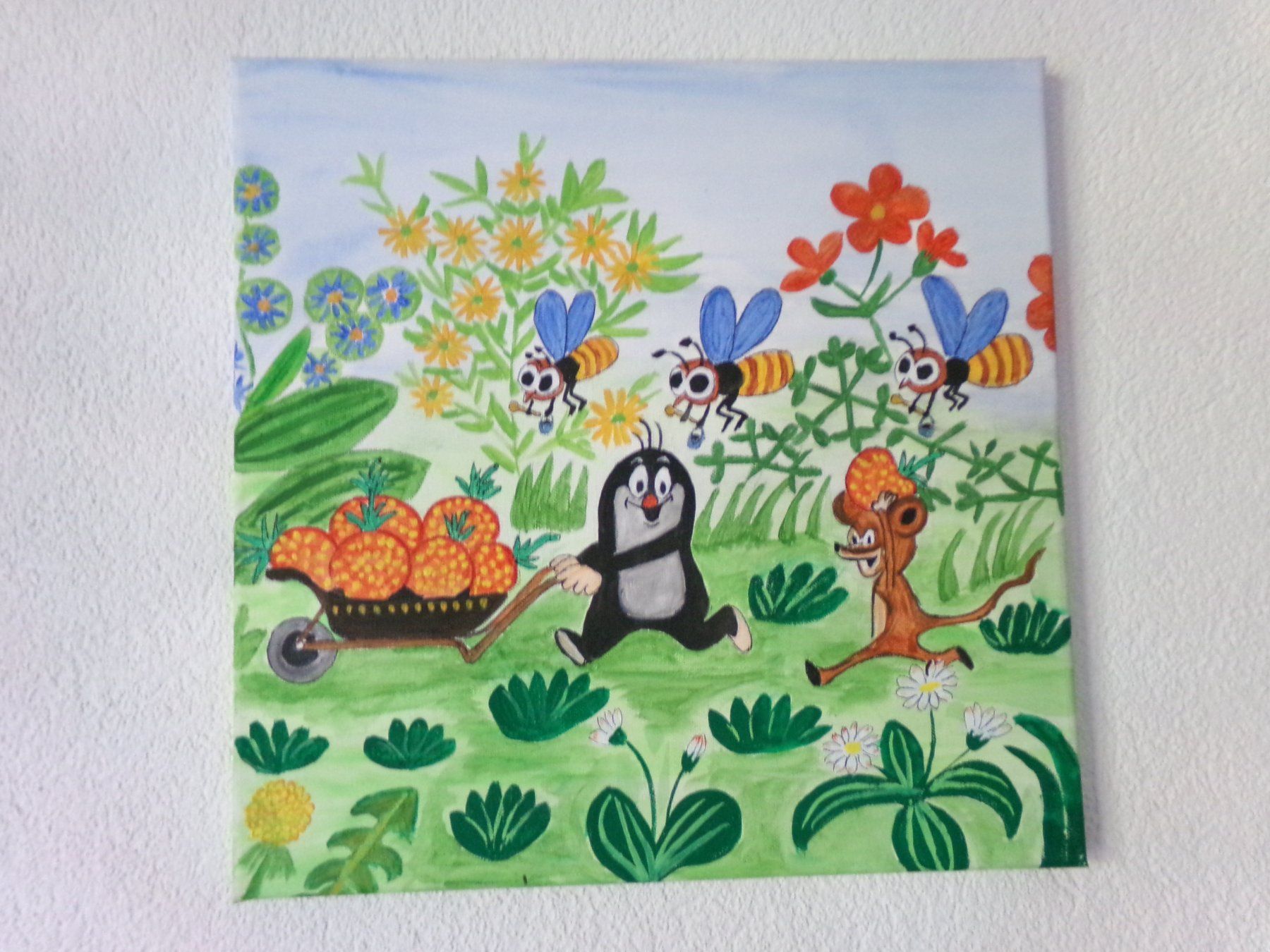 Poster & Bilder: Bild Der kleine Maulwurf 40x40cm – Gebraucht aus Hombrechtikon von Se9