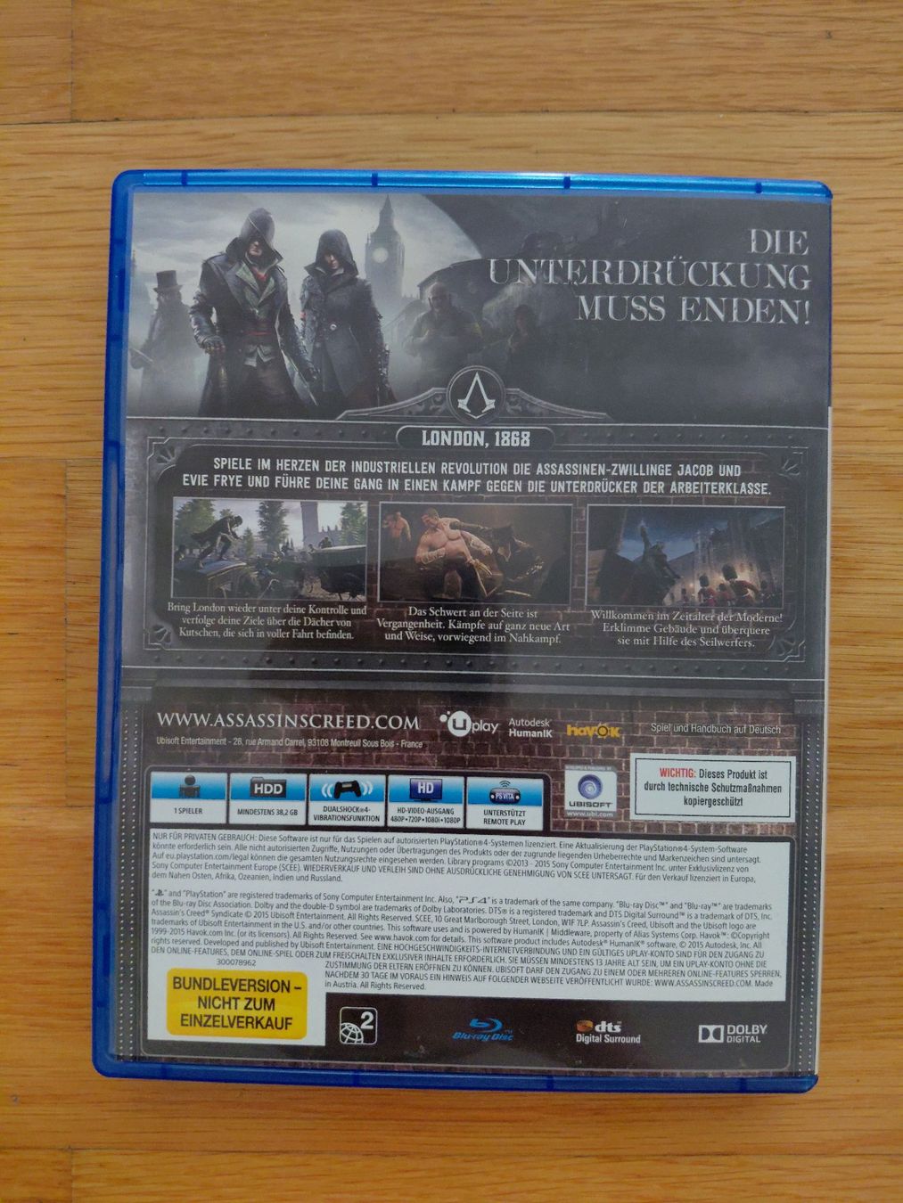 Sony Giochi: Spiel Assassin's Creed Syndicate PS4 – Usato da Oberwil BL venduto da kah_s55q 3