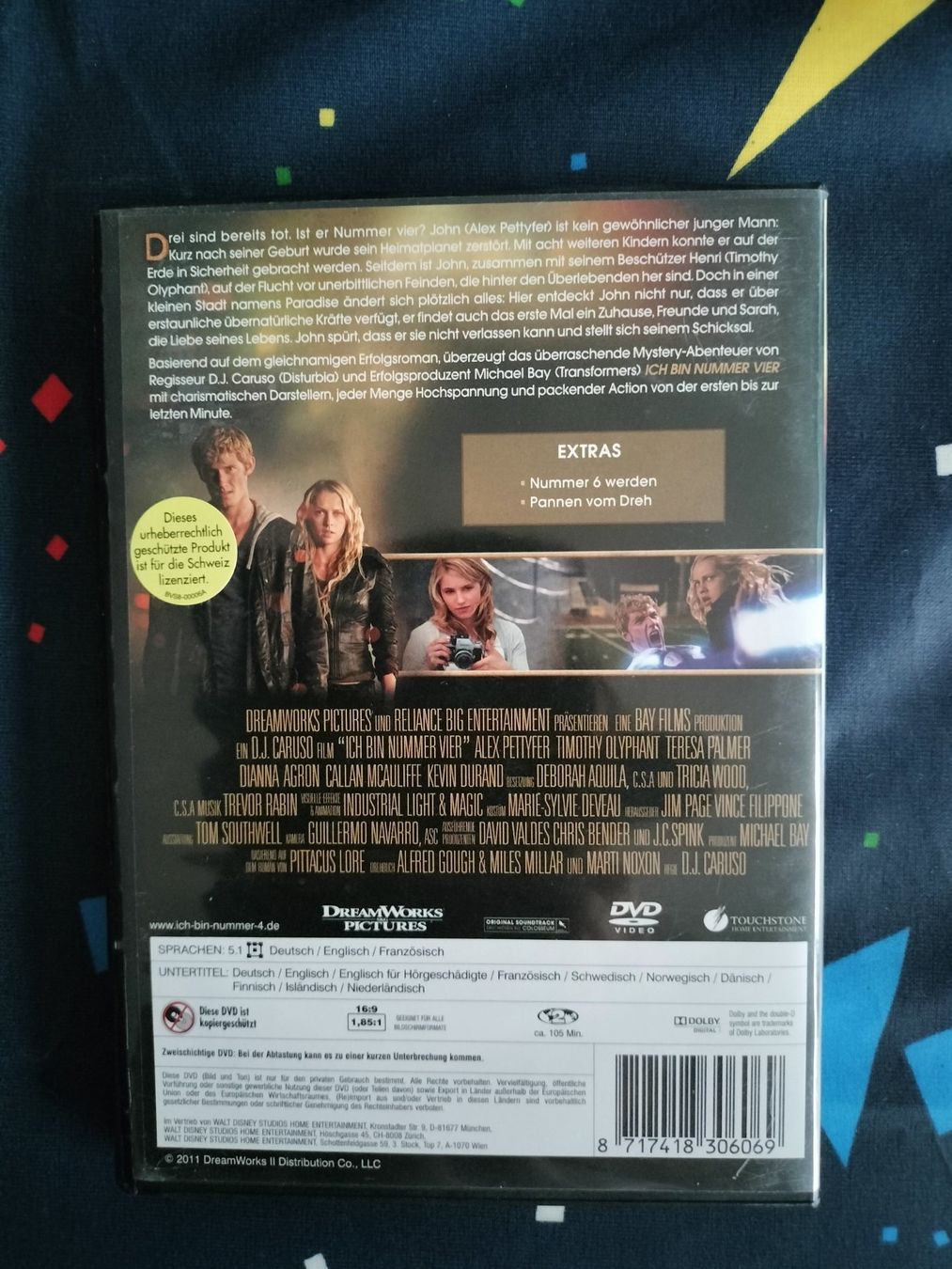 Alle DVDs: Ich bin Nummer vier – Gebraucht aus Dietikon von Tigrette2 1