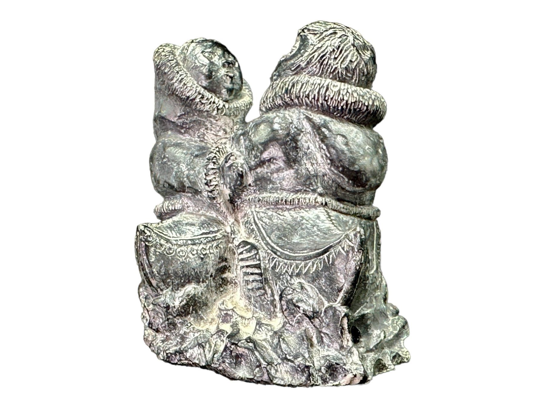 Skulpturen & Statuen: WOLF sculpture inuite originale en stéatite. Canada – Gebraucht aus Morges von magicle 9