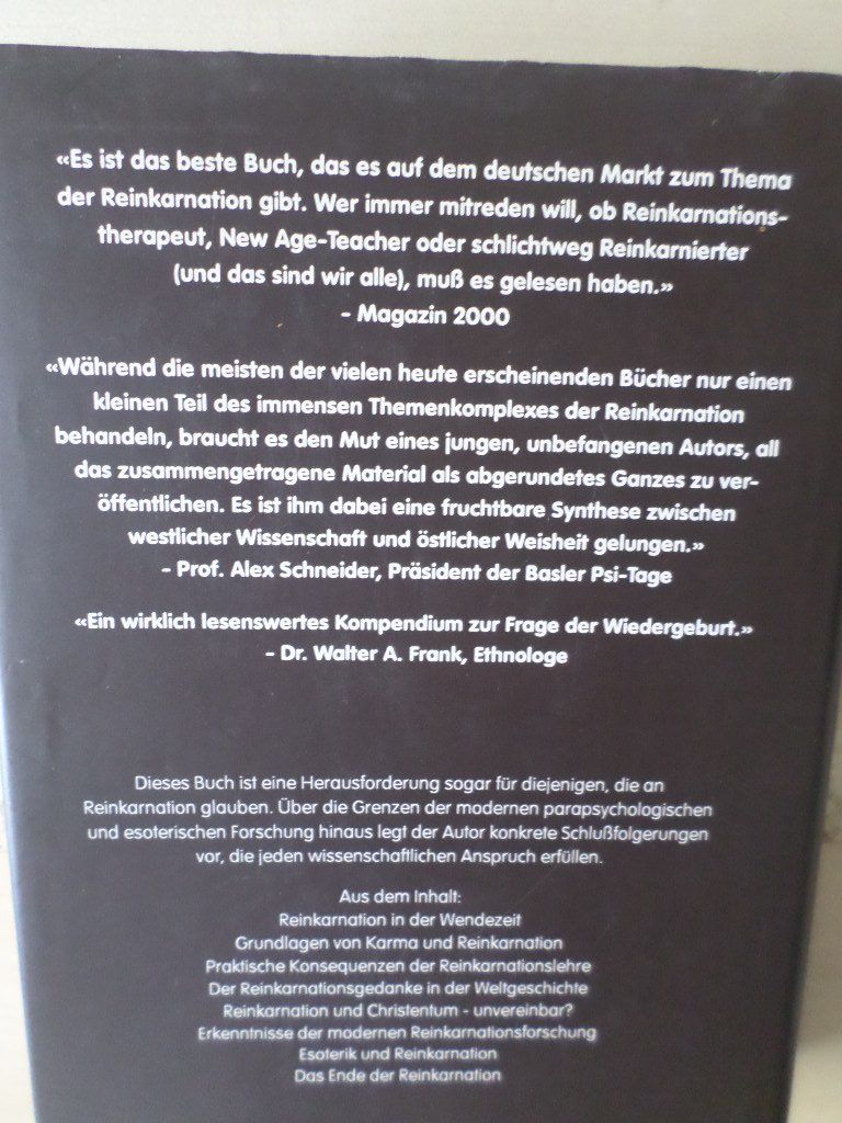 Bücher: Reinkarnation / Ronald Zürrer – Gebraucht aus Liestal von man_7bt6 1