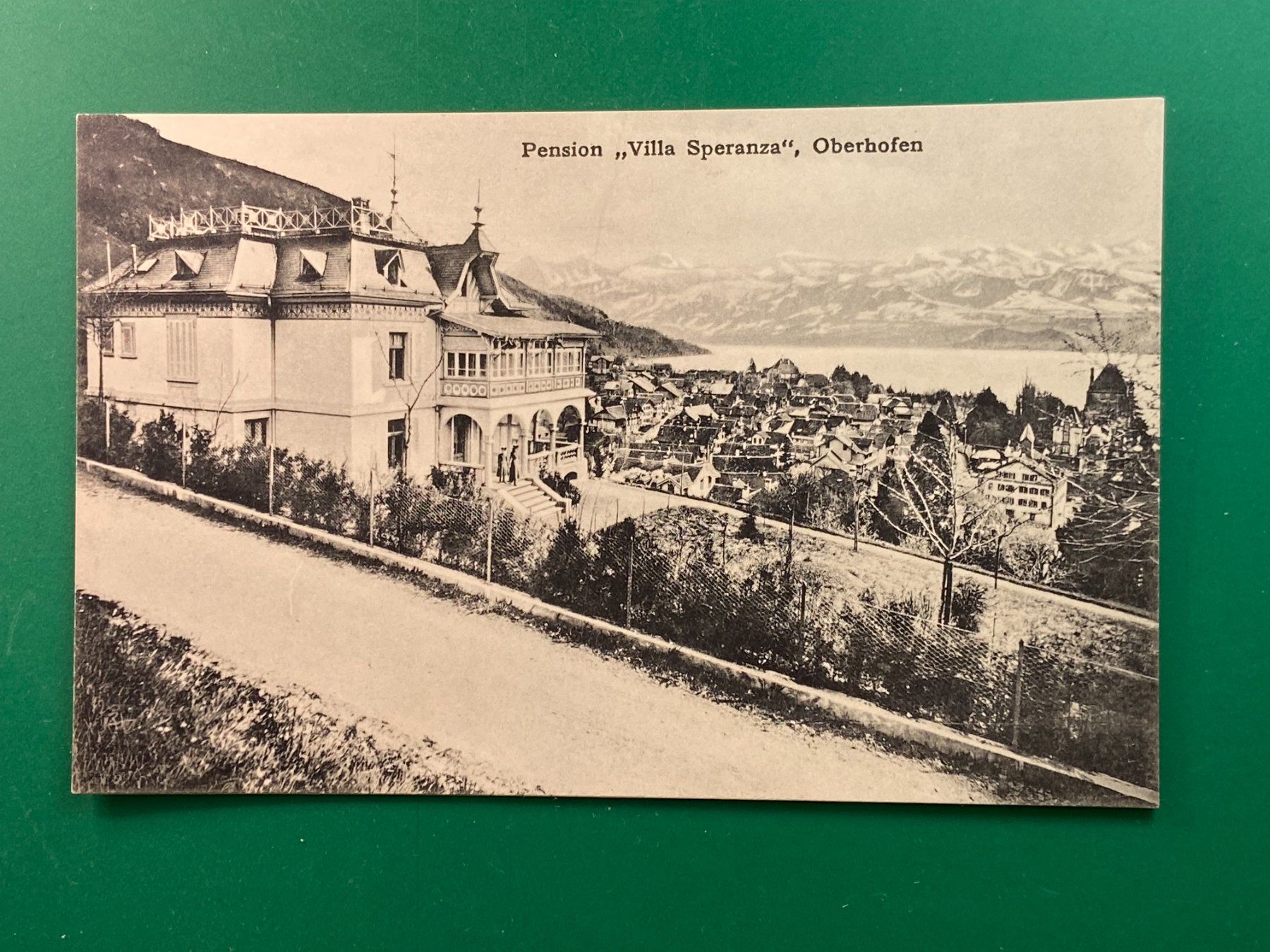 Cartoline postali: Pension Villa Speranza, Oberhofen – Usato da Steg VS venduto da danwer74