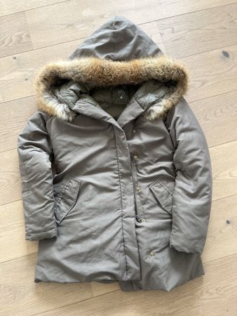 BIG Zürich Daunenjacke mit Pelzkragen