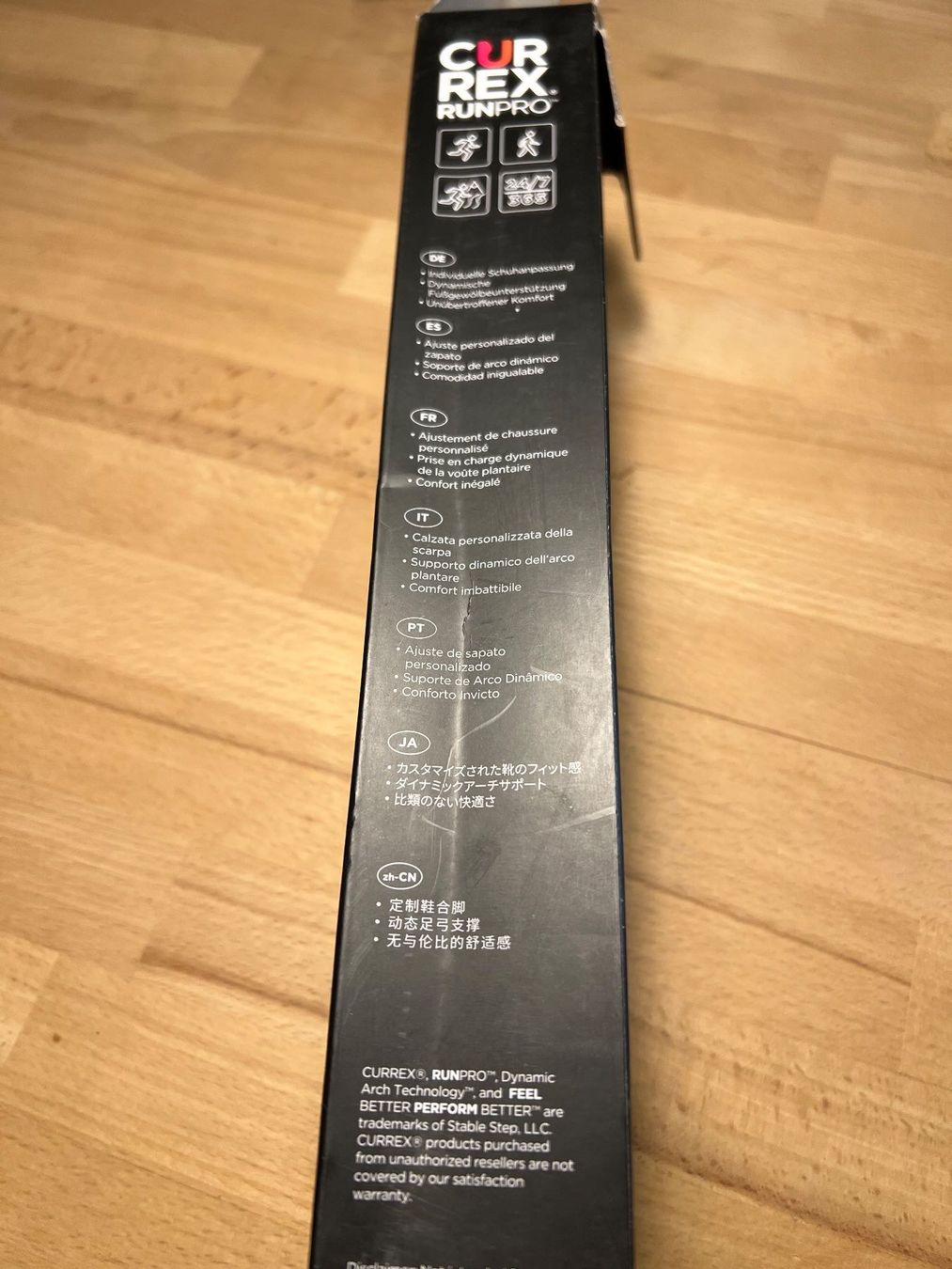 Scarpe da uomo: CUREX RunPro Low Profile, Grösse L Einlegesohle Sport – Usato da Bern venduto da Lehmannx1 3