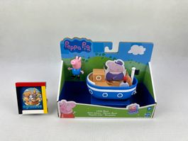 Hasbro Peppa Pig Wutz kleines Boot mit Figur Schorsch NEU