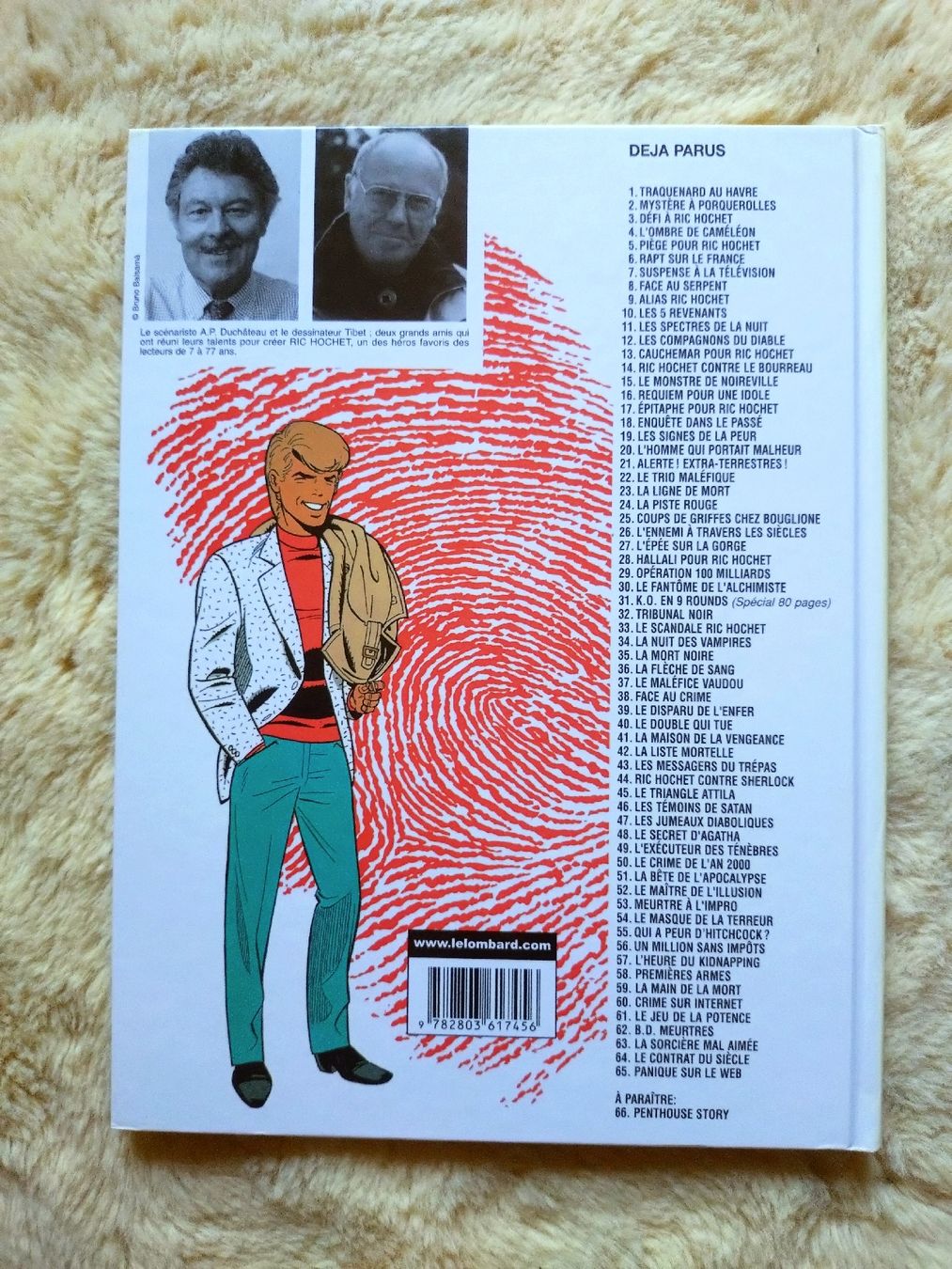 BD:  Ric Hochet Panique sur le Web EO  – D'occasion à Farvagny-le-Grand par LaCaverne 1