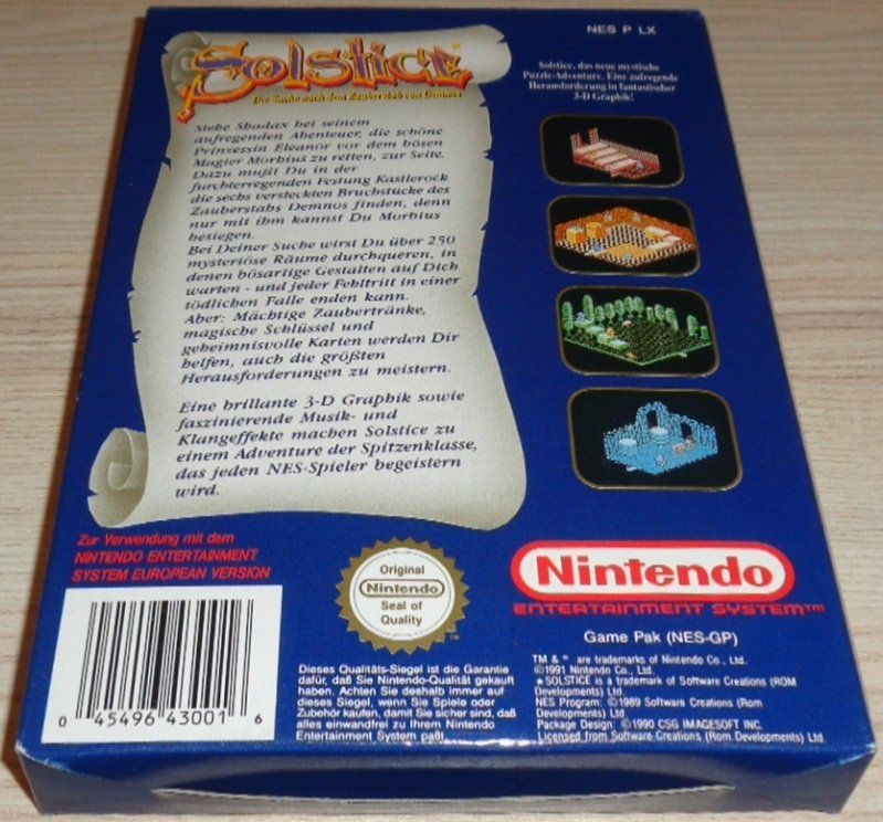 Nintendo Spiele: Solstice (NES) – Gebraucht aus Thun von Gameparadise 1