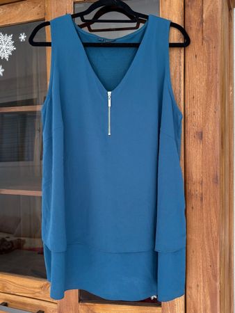 Top/Tunika/Bluse petrol Bonprix Bodyflirt ,NEU, Gr. 44/46