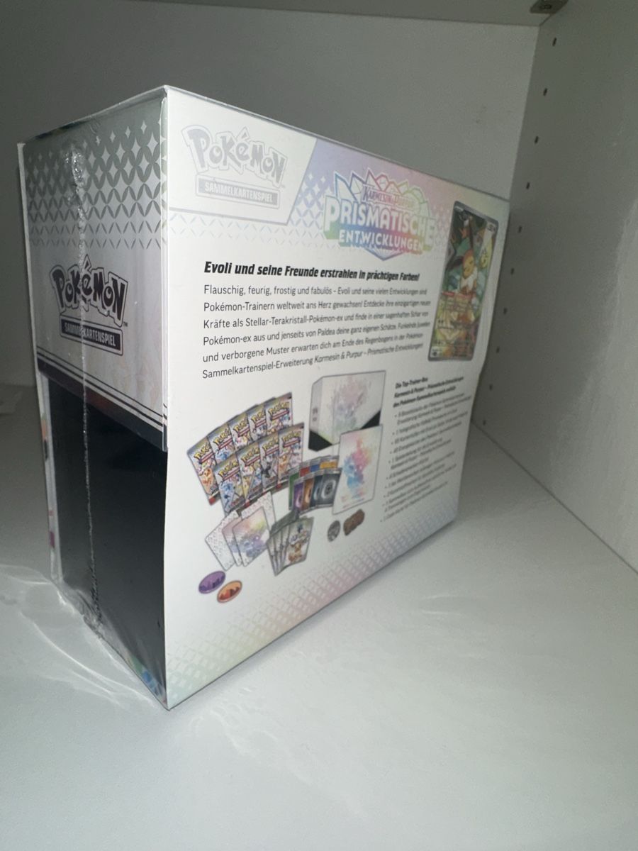 Pokémon Carte collezionabili: Prismatische Entwicklung TTB - De – Nuovo e nell'imballaggio originale da Allschwil venduto da delRic1 2