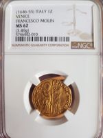 MS 62 - Sequin d'or Venise- Francesco Molin (1646-1655)