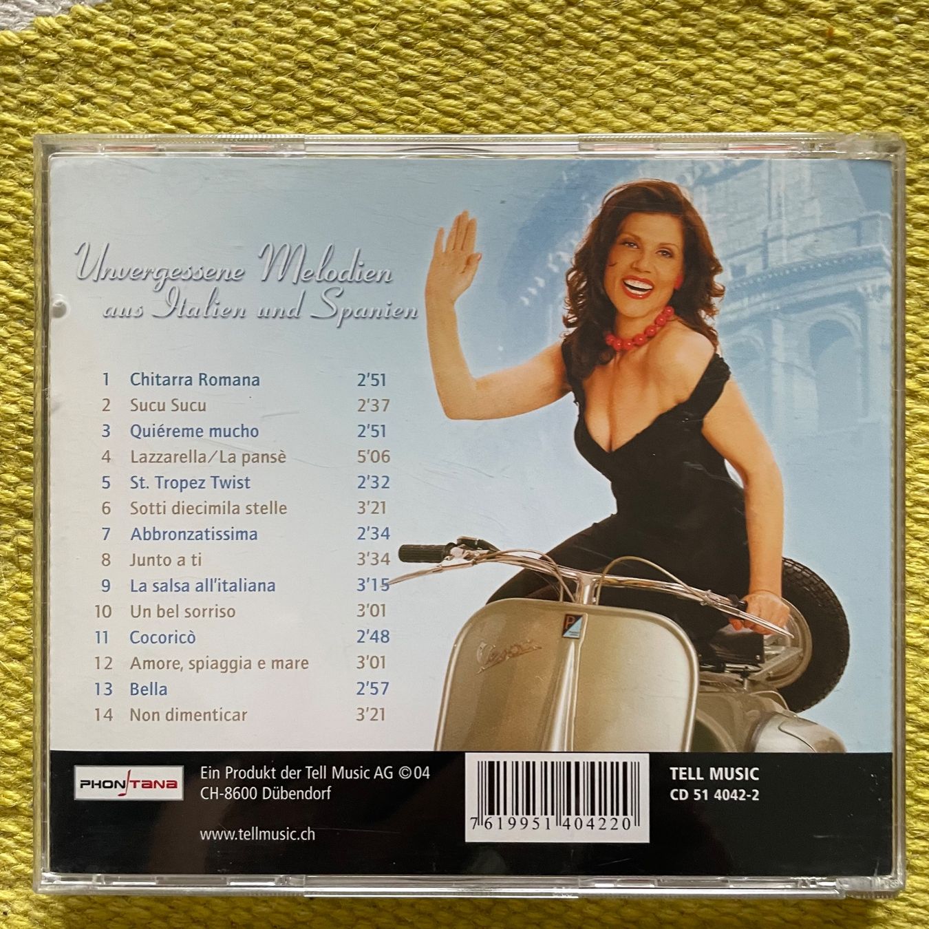 CD: MAJA BRUNNER-MIT UNTERSCHRIFT AL DENTE – Usato da Rorschacherberg venduto da CD-Roli 1